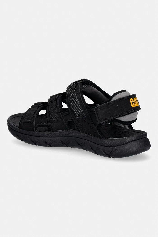 Босоножки мужские кожаные CAT Footwear CADENT цвет черный фото 2