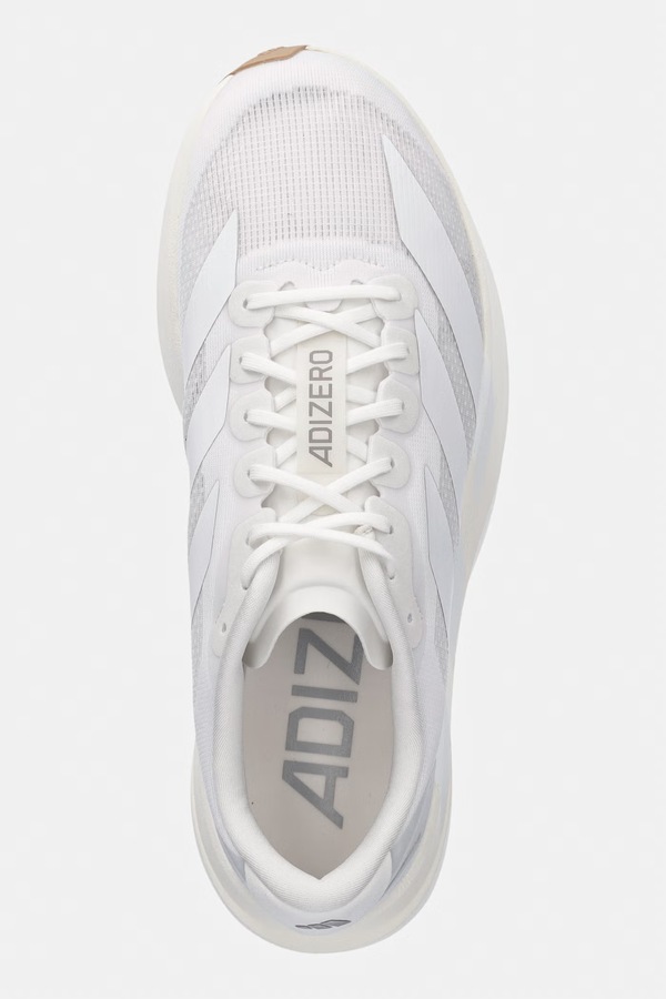 Черевики для бігу чоловічі adidas Performance Adizero EVO SL колір білий фото 4