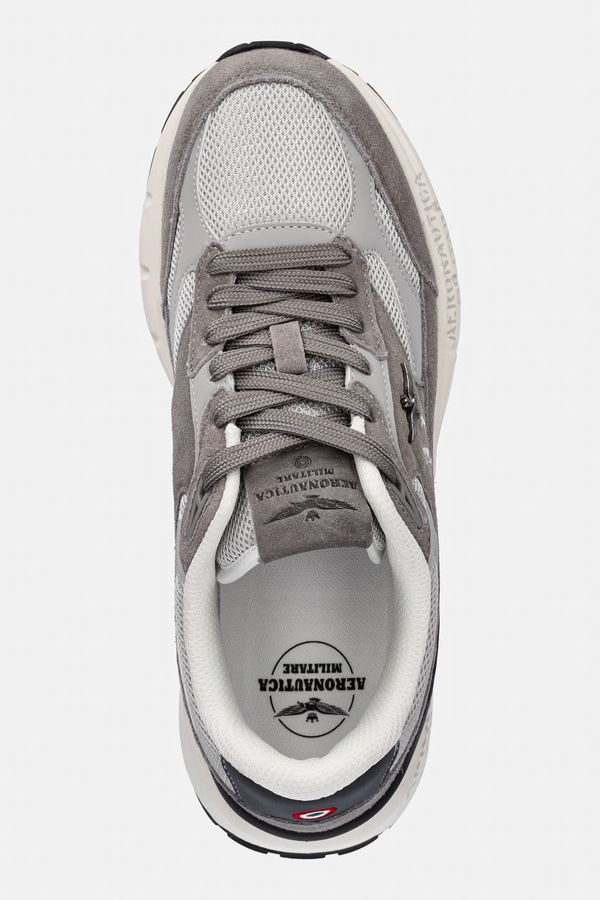 Кросівки Aeronautica Militare SNEAKERS колір сірий фото 4