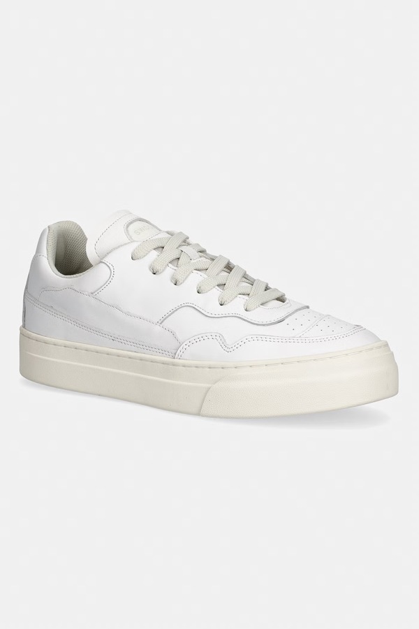 OM6b PEARL OMNI CALF LEATHER кроссовки мужские кожаные Stepney Workers Club цвет белый