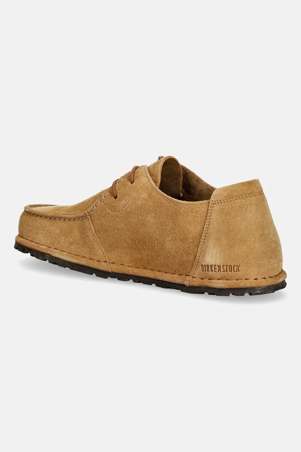 Напівчеревики замшеві Birkenstock Utti колір коричневий фото 2