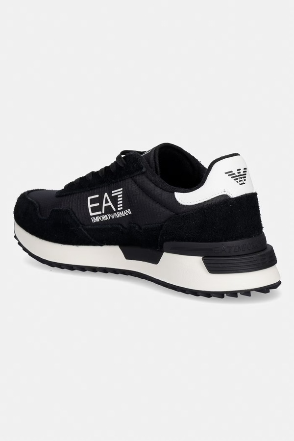 Кроссовки EA7 Emporio Armani цвет черный фото 2