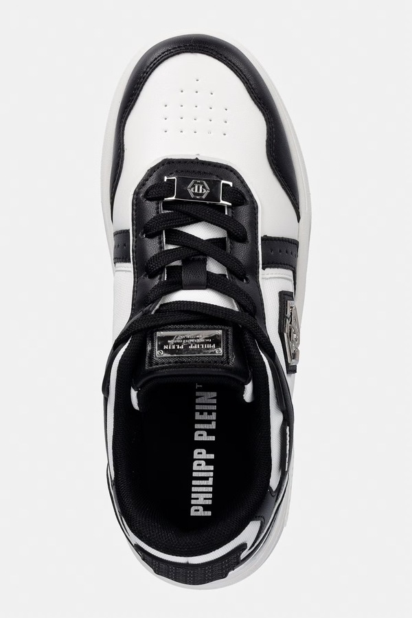 Кросівки Philipp Plein Low-Top SK8R колір чорний фото 4