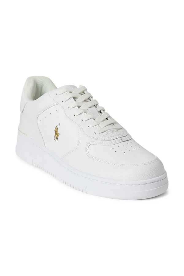 Masters Crt кроссовки кожаные Polo Ralph Lauren цвет белый