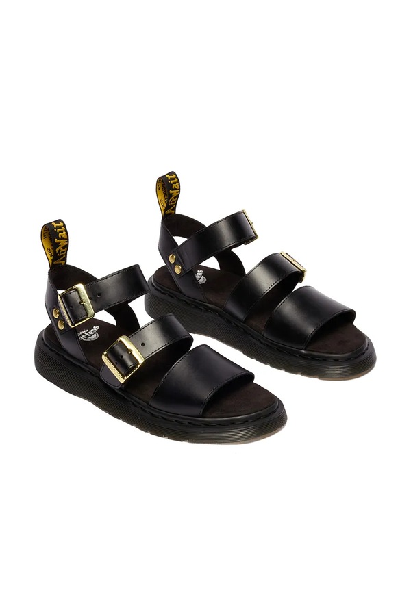 Босоножки кожаные Dr. Martens Gryphon цвет черный