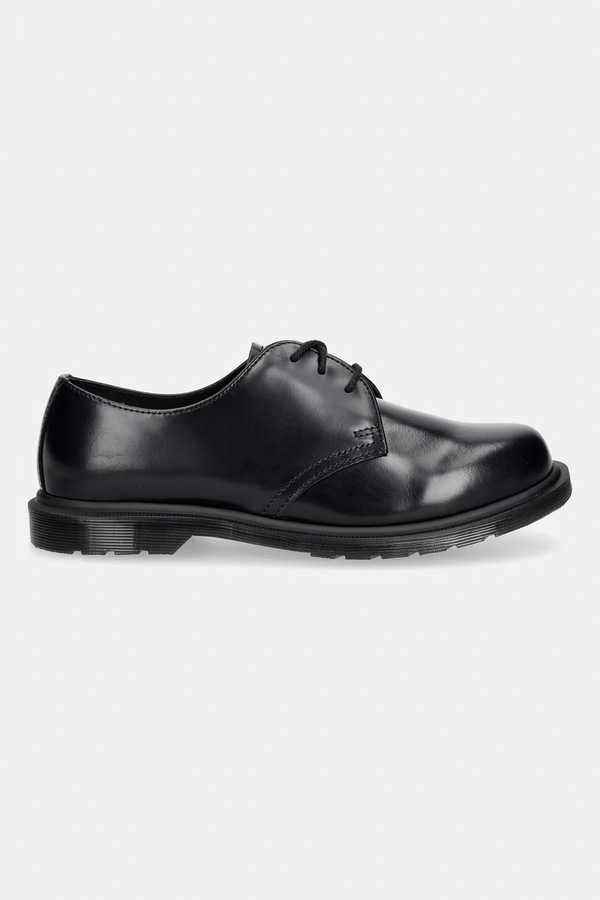 Напівчеревики шкіряні Dr. Martens Mayfare колір чорний