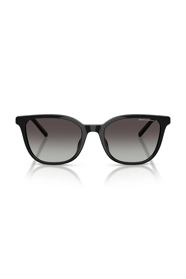 Сонцезахисні окуляри жіночі Armani Exchange колір чорний