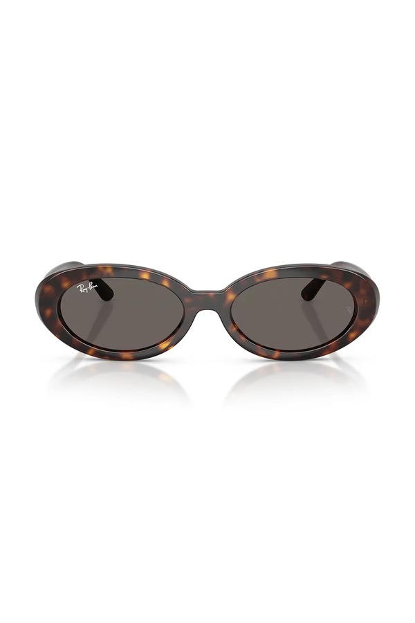 Солнцезащитные очки женские Ray-Ban цвет коричневый фото 2
