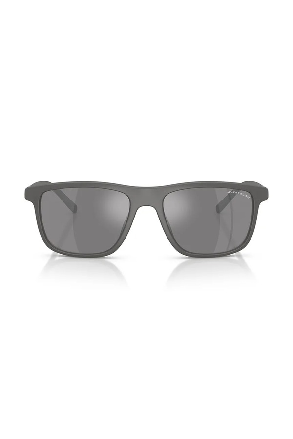 Сонцезахисні окуляри чоловічі Armani Exchange колір сірий фото 2