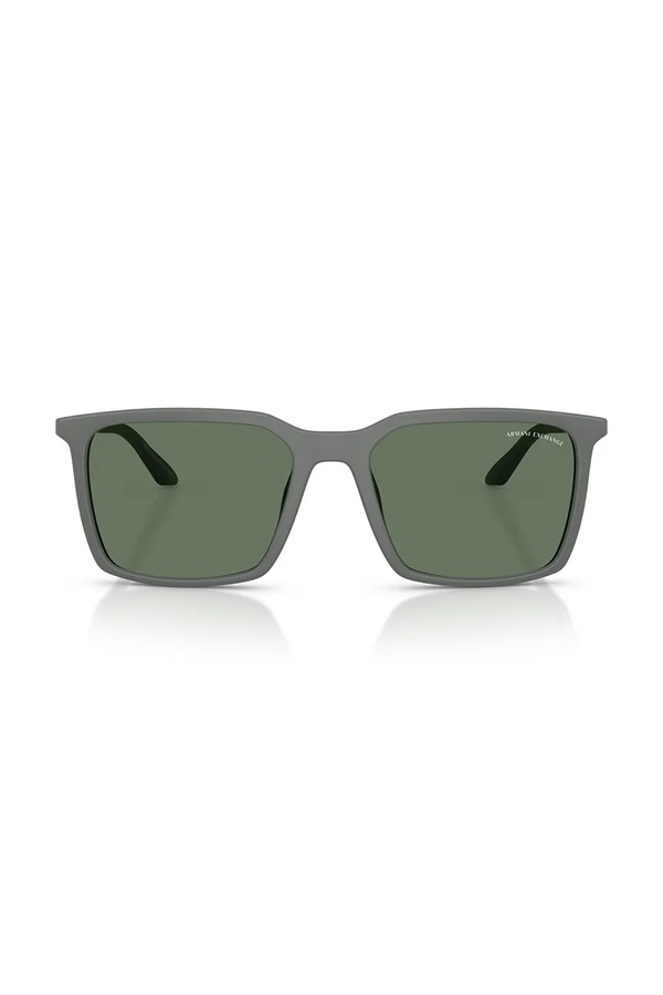 Сонцезахисні окуляри чоловічі Armani Exchange колір сірий фото 2