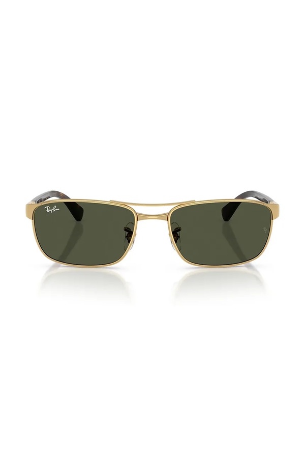 Сонцезахисні окуляри Ray-Ban колір золотий фото 3