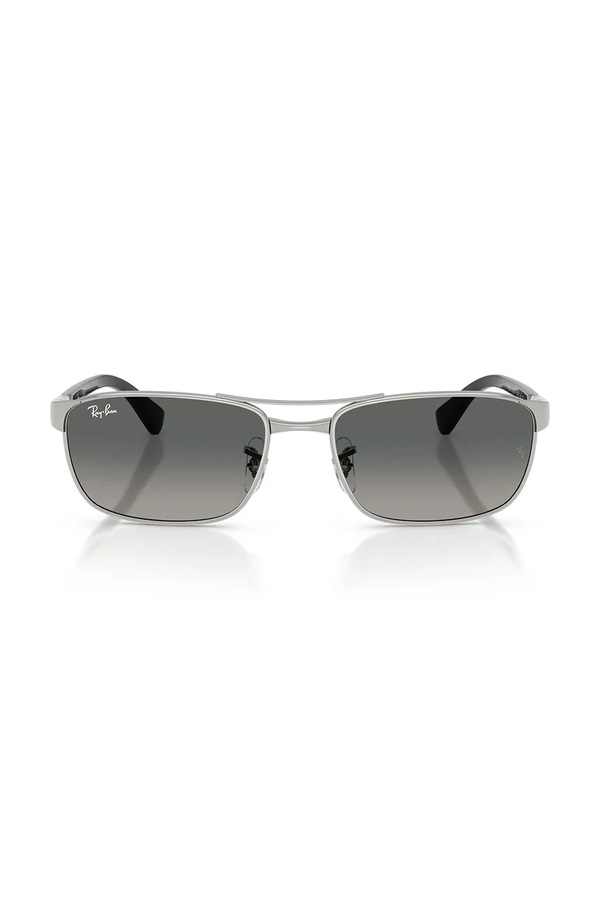 Сонцезахисні окуляри Ray-Ban колір срібний фото 3