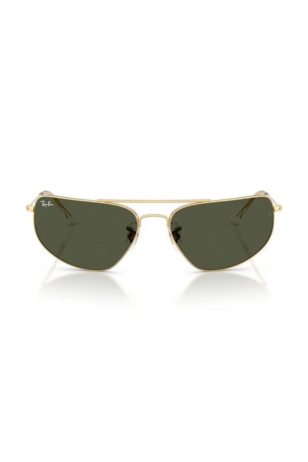 Сонцезахисні окуляри Ray-Ban колір золотий фото 3