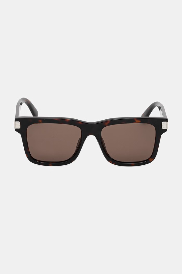 Солнцезащитные очки MM6 Maison Margiela LUNETTES 15 ECAILLES цвет коричневый