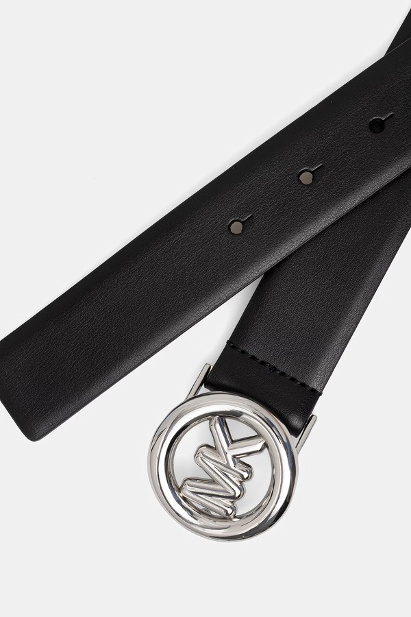 Ремінь жіночий шкіряний MICHAEL Michael Kors колір чорний