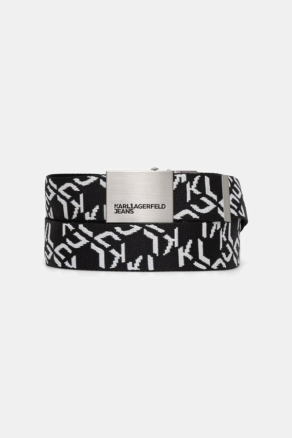 Ремень мужской Karl Lagerfeld Jeans цвет черный