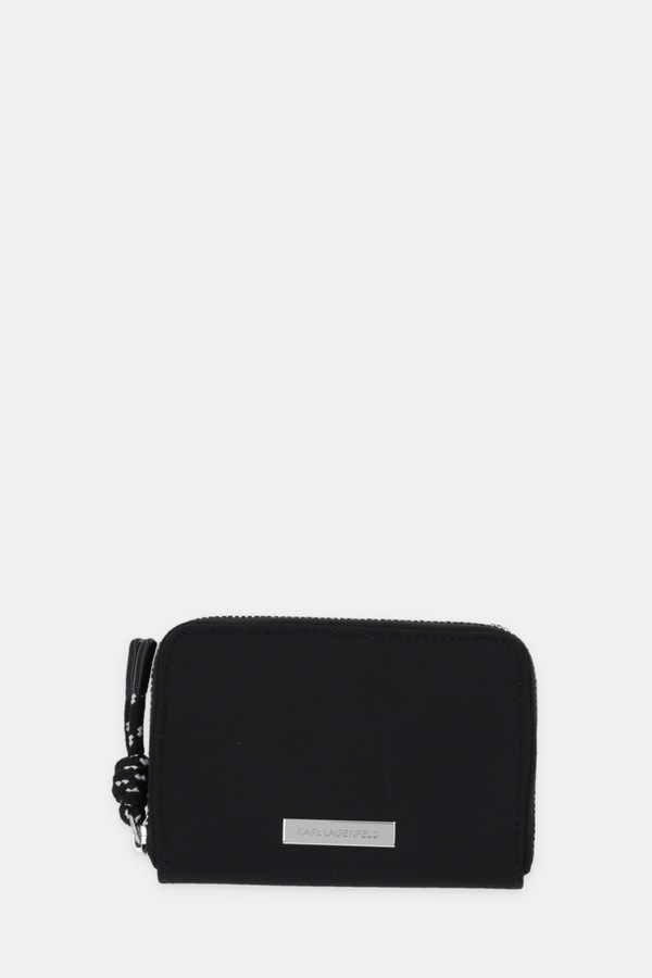 Гаманець Karl Lagerfeld IKON колір чорний
