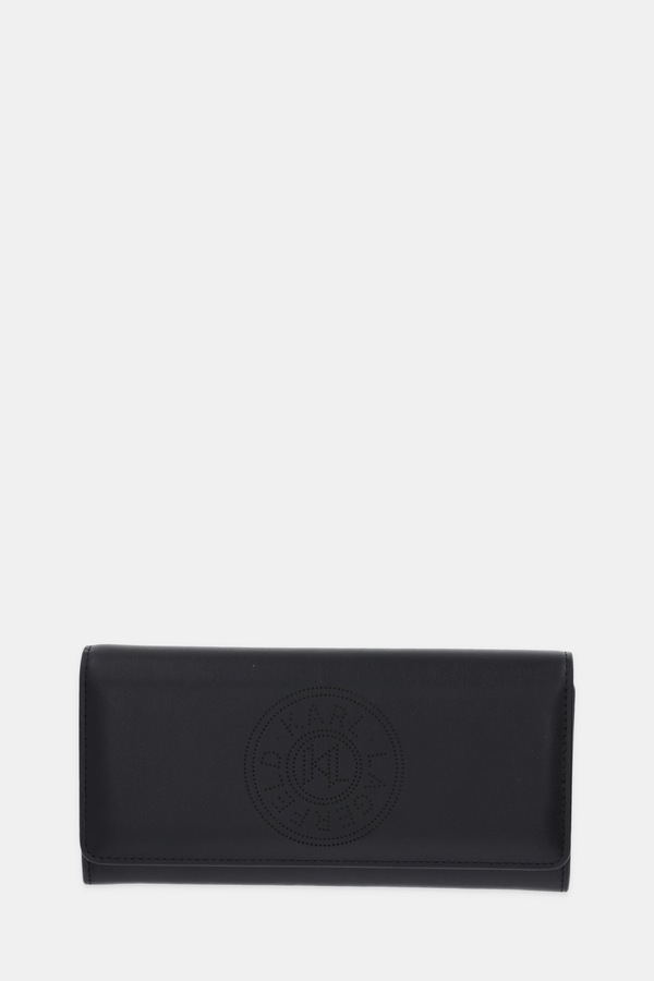 Гаманець Karl Lagerfeld K/CIRCLE колір чорний