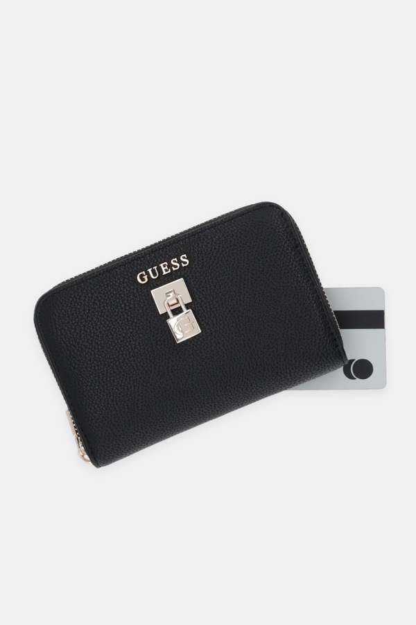 Гаманець Guess YESBA колір чорний фото 4