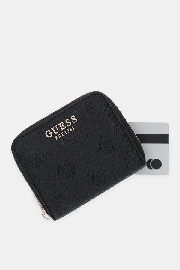 Гаманець Guess CRESIDIA колір чорний фото 4