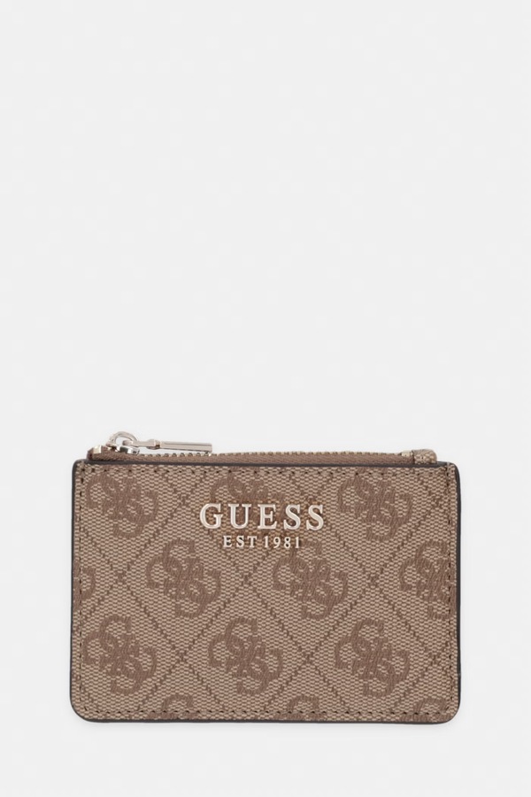 Кошелек Guess LAUREL цвет бежевый