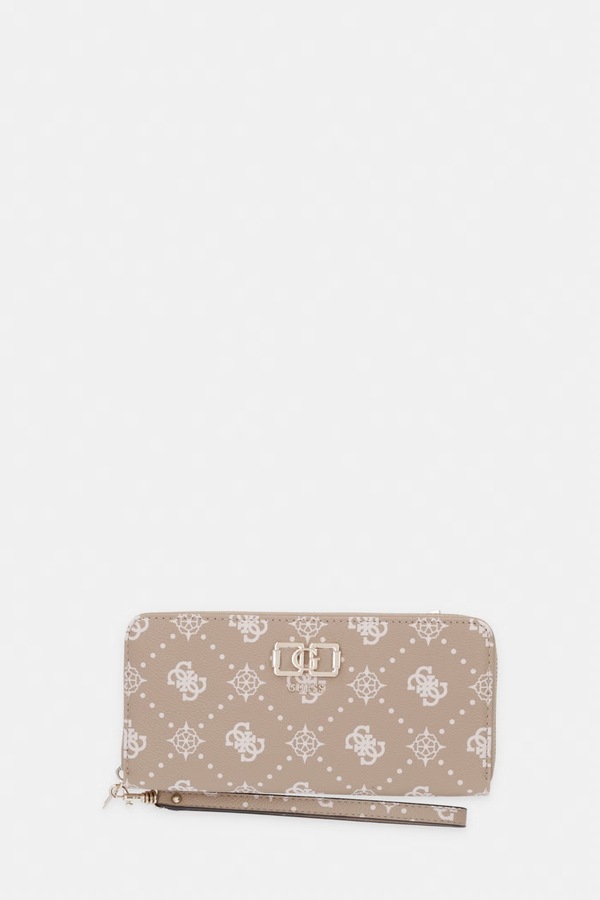 Кошелек женский из искусственной кожи Guess EMELIE цвет бежевый