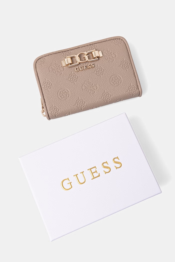 Гаманець жіночий Guess ANISE колір бежевий фото 4