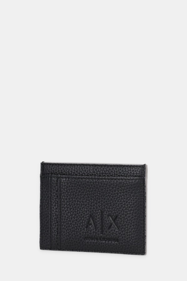 Чохол на банківські карти Armani Exchange колір сірий фото 2