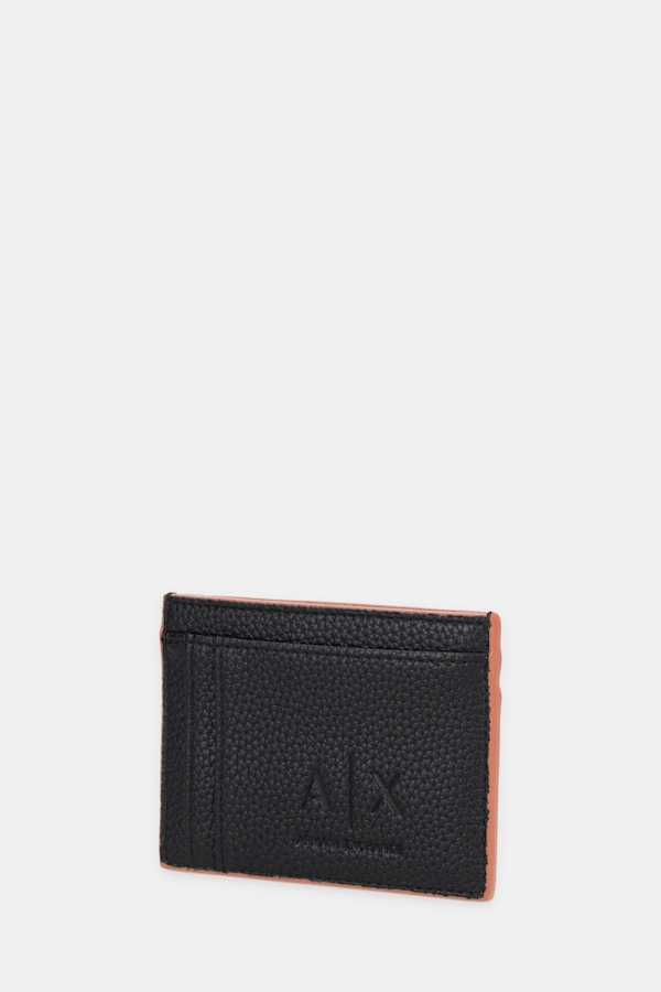 Чохол на банківські карти Armani Exchange колір помаранчевий фото 2