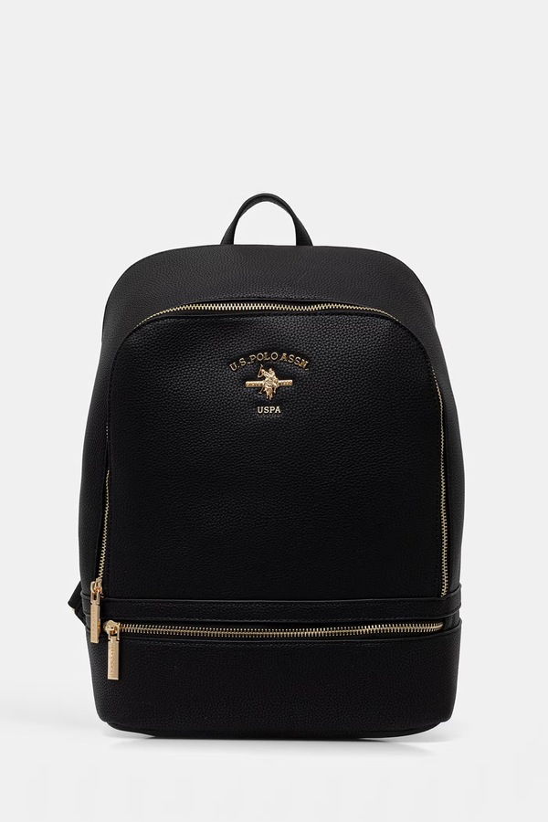 Рюкзак жіночий зі штучної шкіри U.S. Polo Assn. STANFORD колір чорний