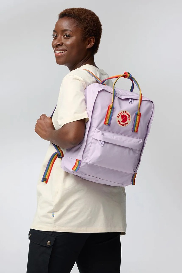 Рюкзак Fjallraven Kanken Rainbow колір бежевий фото 4