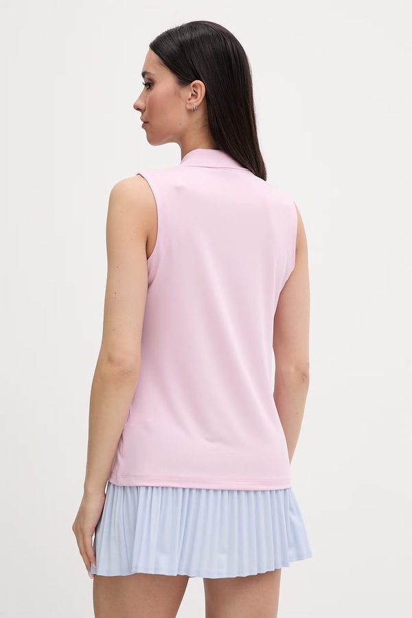 Топ жіночий Lacoste колір рожевий фото 2