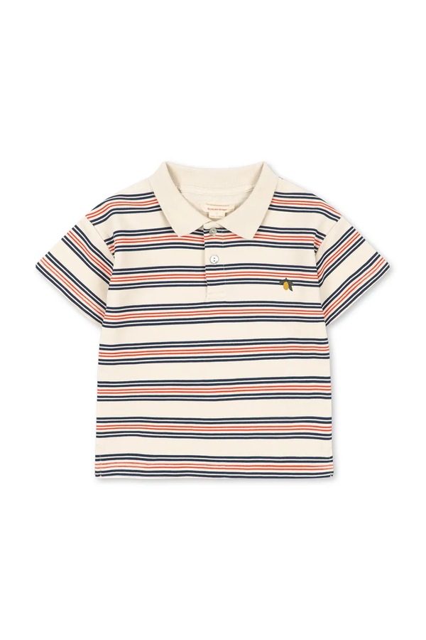 Дитяче бавовняне поло Konges Sløjd SPOTTY SS POLO GOTS