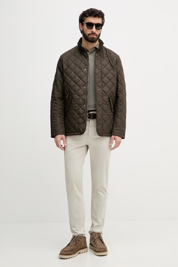 Футболка чоловіча Guess LARRY колір зелений