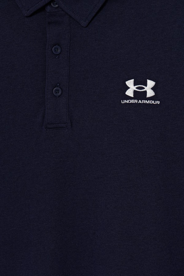 Поло чоловіче з бавовною Under Armour UA Icon Polo колір темно-синій фото 3