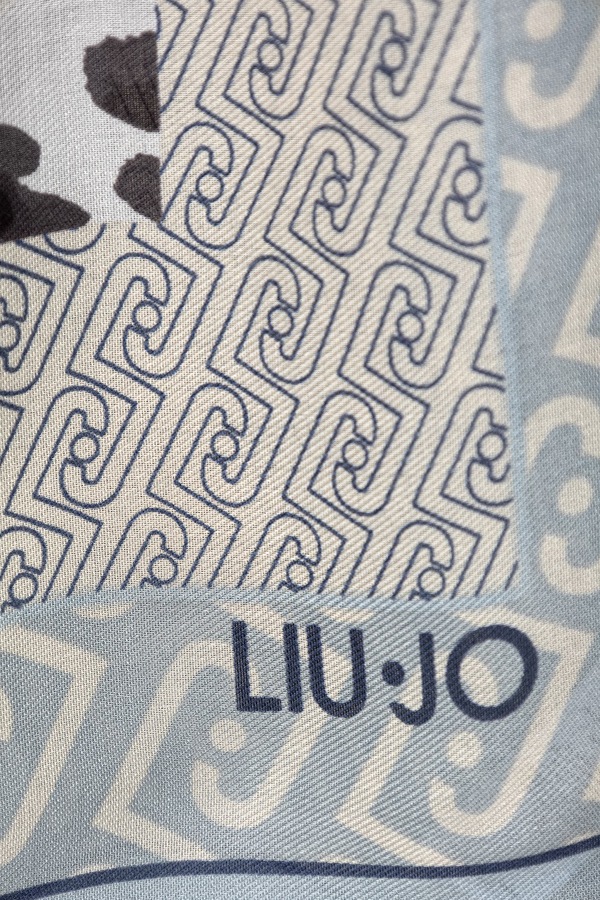 Хустка жіноча з модалу Liu Jo колір сірий фото 2