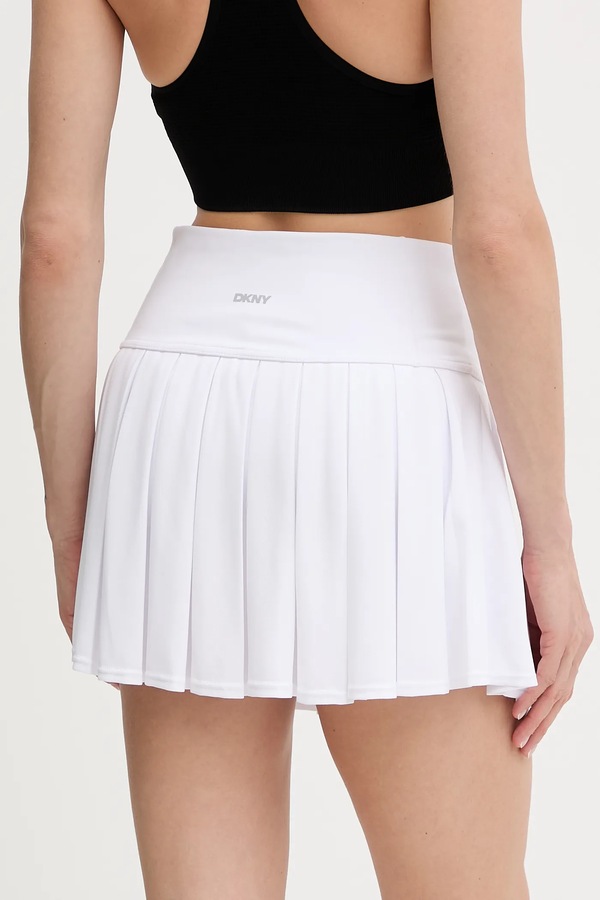 Спідниця DKNY колір білий фото 2