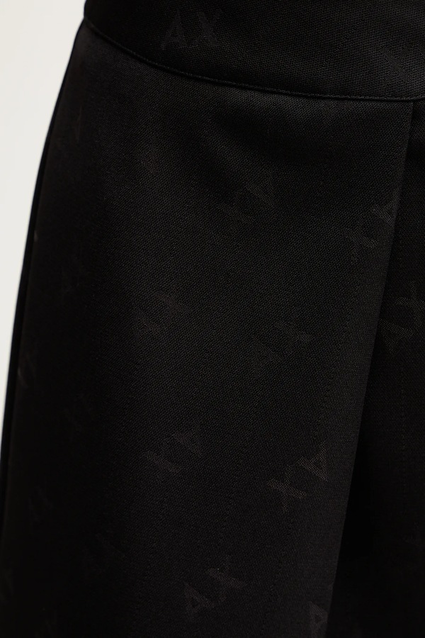 Спідниця Armani Exchange колір чорний фото 4