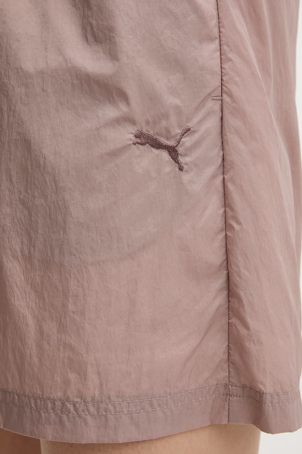Спідниця Puma HER Woven колір коричневий фото 4