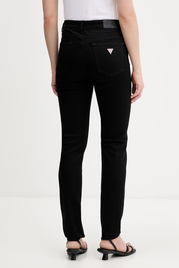 Джинси skinny жіночі Guess Jeans колір чорний фото 2
