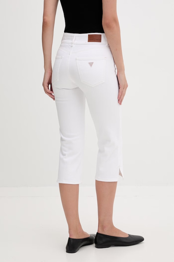 Джинсы slim fit женские Guess Jeans цвет белый фото 2
