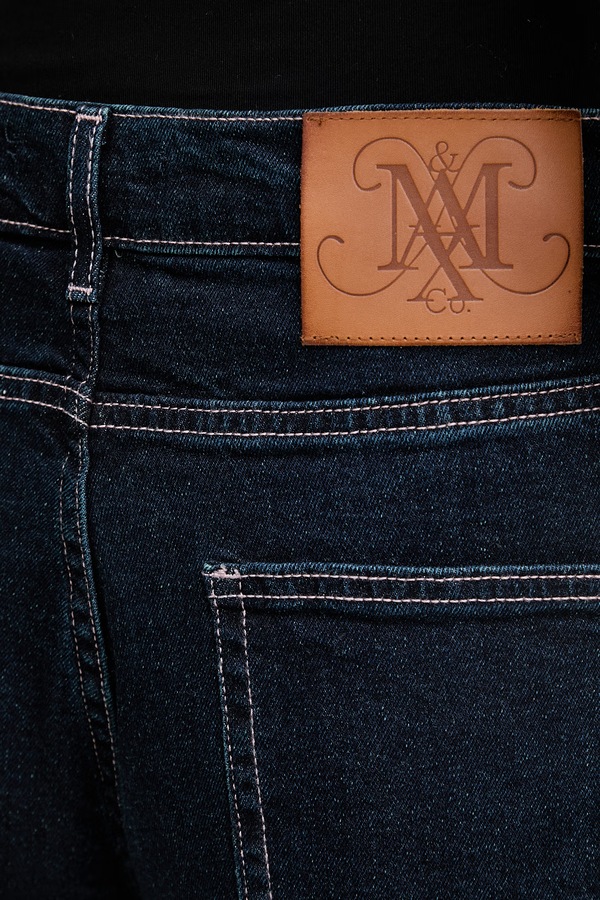 Джинси relaxed fit жіночі Max&Co. MCOCRUSCA колір темно-синій фото 4