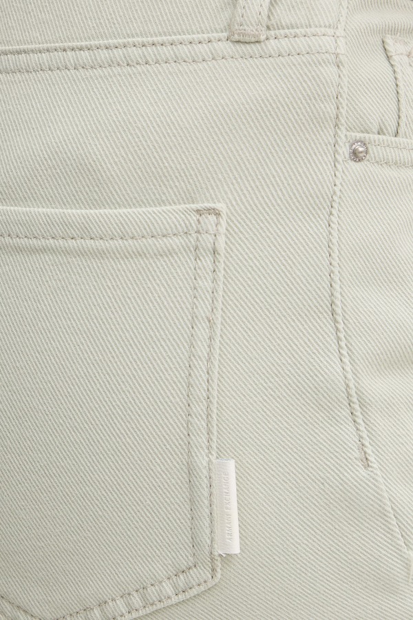 Джинси relaxed fit жіночі Armani Exchange колір зелений фото 4