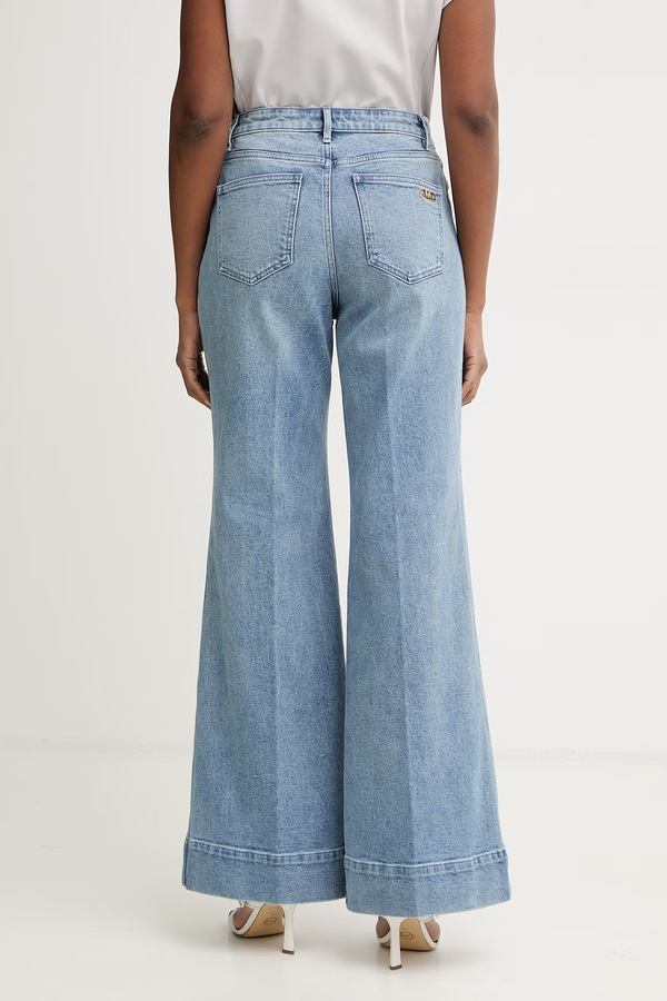 Джинсы bootcut женские MICHAEL Michael Kors цвет голубой фото 2