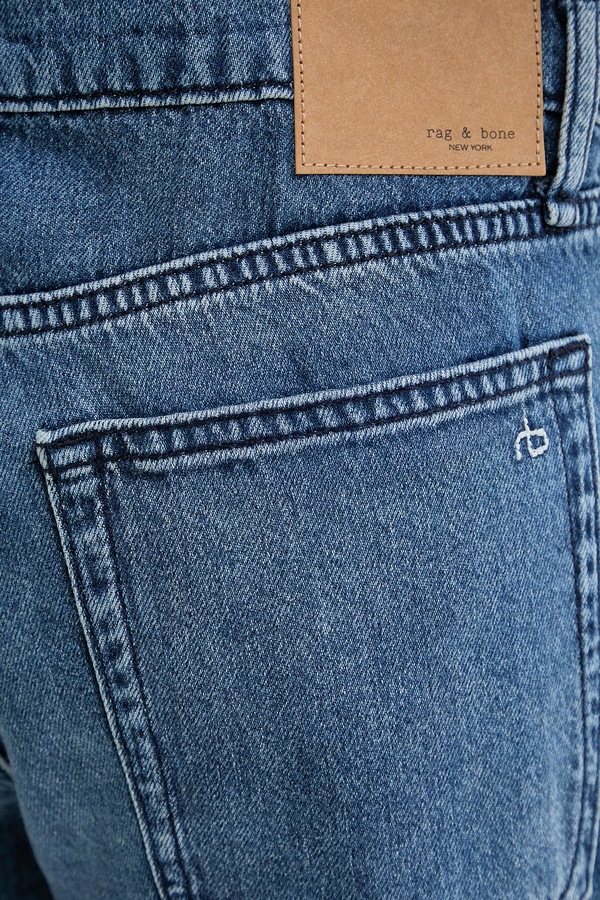 Джинси straight жіночі rag & bone колір блакитний фото 4