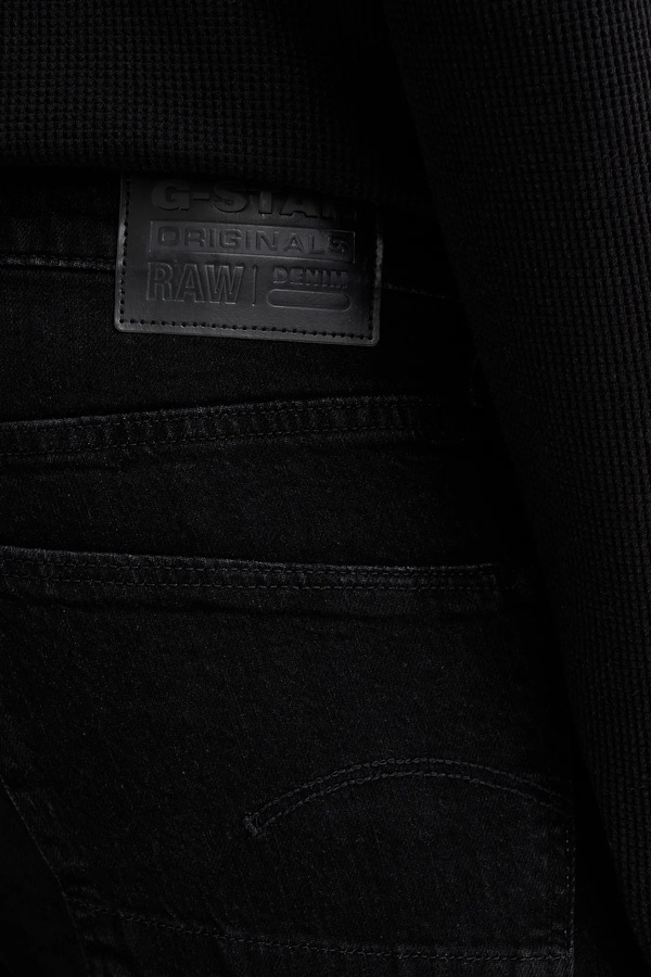 Джинси G-Star 3301 Regular Tapered колір білий фото 4