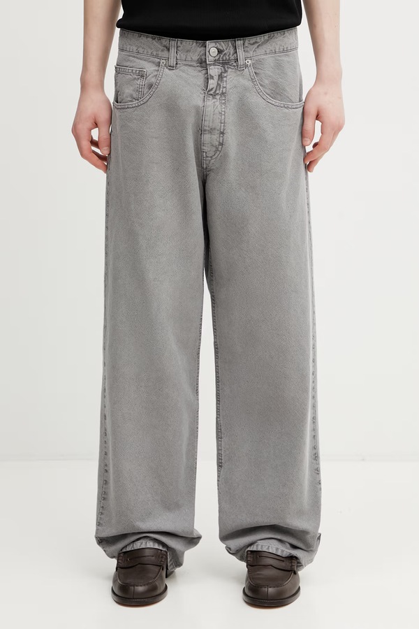 Джинси straight чоловічі MM6 Maison Margiela колір сірий