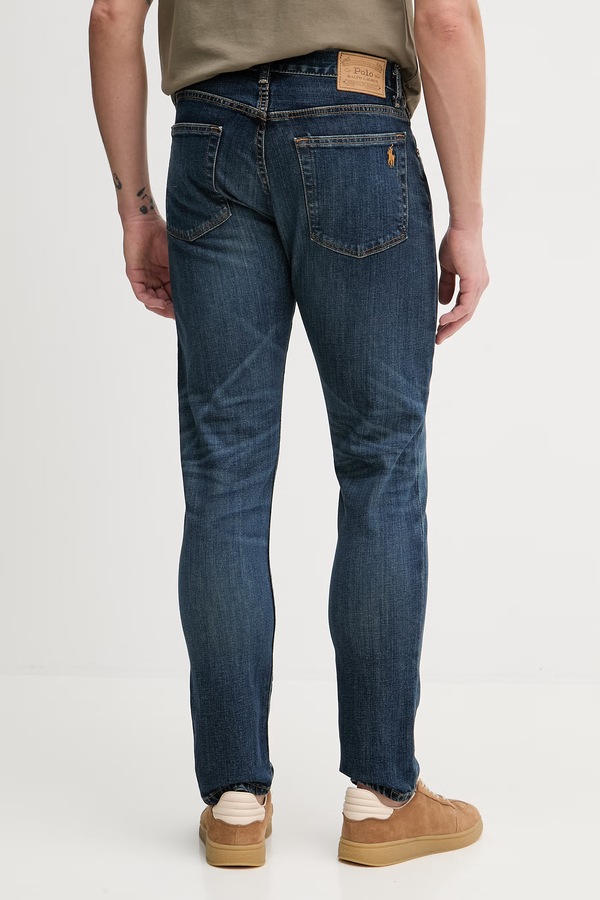 Джинси skinny чоловічі Polo Ralph Lauren колір темно-синій фото 2