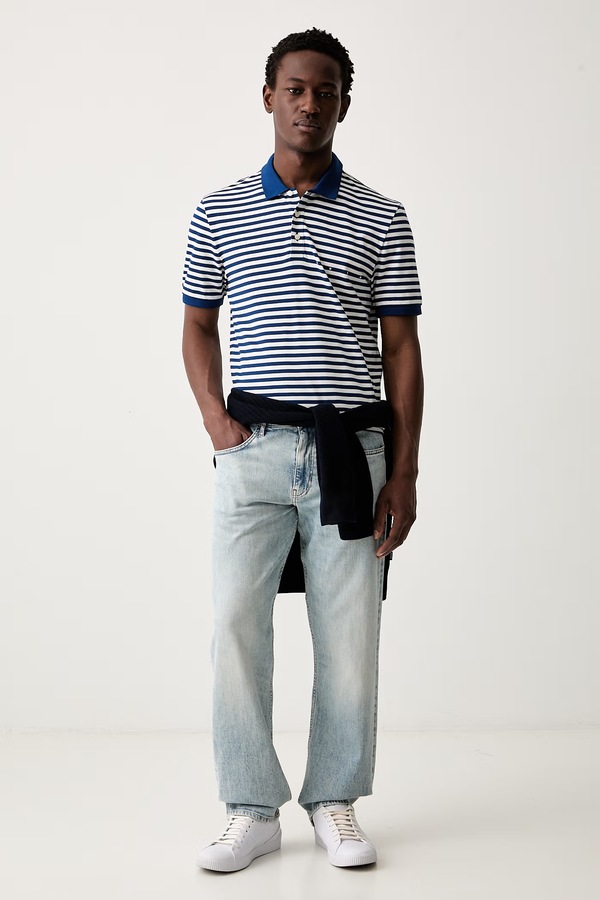 Джинси straight чоловічі Guess Jeans колір блакитний