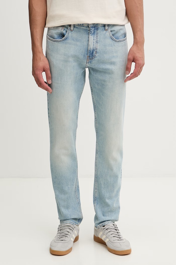 Джинси slim fit чоловічі Guess Jeans колір блакитний